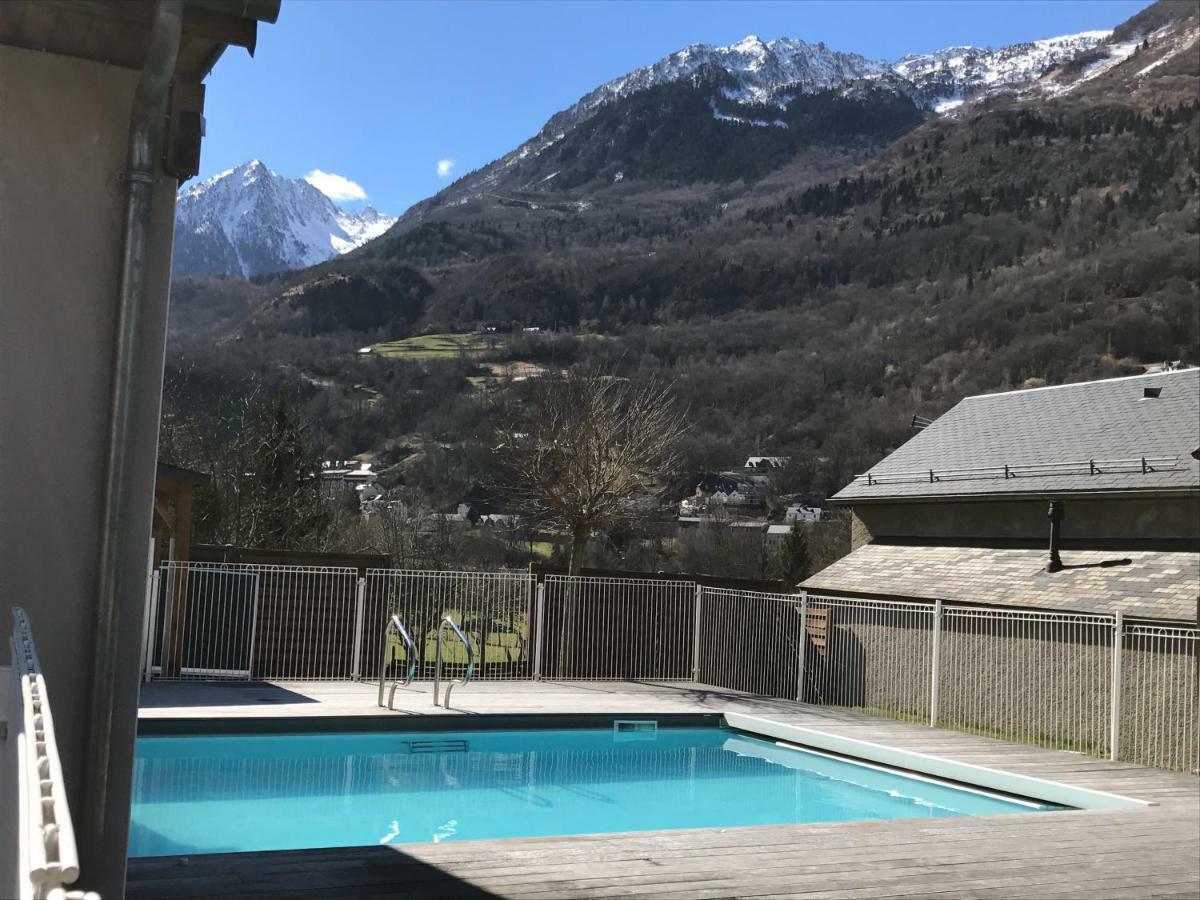 Appartement tt confort au cœur des montagnes avec vue sur les montagnes wifi Luz-Saint-Sauveur Extérieur photo